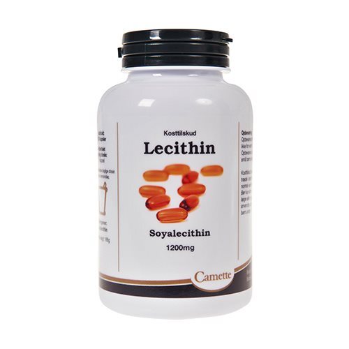 Lecithin 1200 Mg   100 Kapsler
