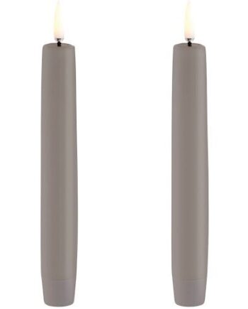Led Kronelys  Sandstone  Smooth  2 Pack  2 3x15 5 Sandstone