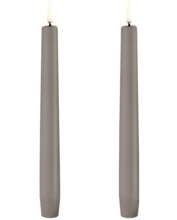 Led Kronelys  Sandstone  Smooth  2 Pack  2 3x20 5 Sandstone