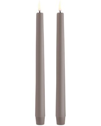 Led Kronelys  Sandstone  Smooth  2 Pack  2 3x25 C Sandstone