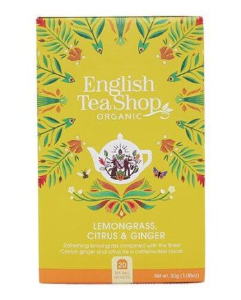 Lemongrass  Citrus   Ginger Te økologisk   20 Breve