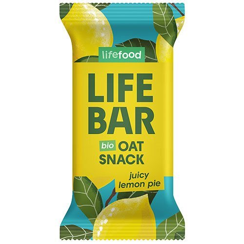 Lifebar Havrebar Lemon økologisk   40 Gram