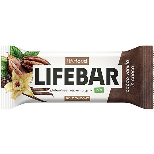 Lifebar Inchoco Cacao Vanilla Raw ø   40 G