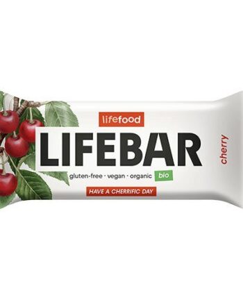 Lifebar Kirsebær Raw økologisk   40 Gram