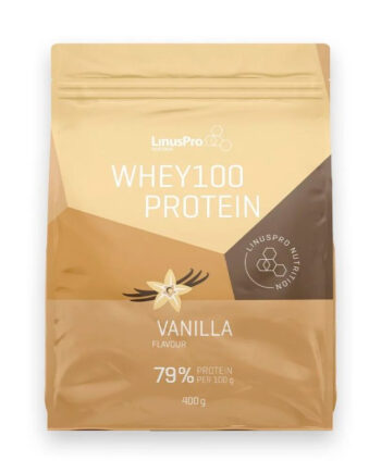 Linuspro Whey100 Vanilje 79  Protein   400g