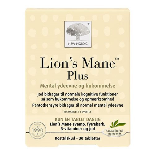 New Nordic Lion S Mane Plus  30tab