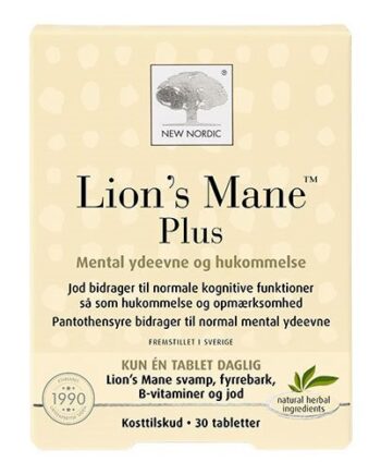Lion S Mane Plus   30 Tabletter