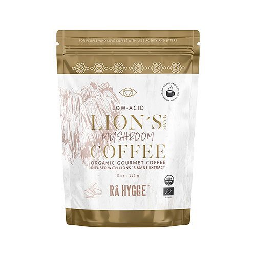 Lion S Mane Svampekaffe   Filtermalet økologisk   227 Gram