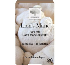 New Nordic Lion S Mane 600 Mg  30 Tab