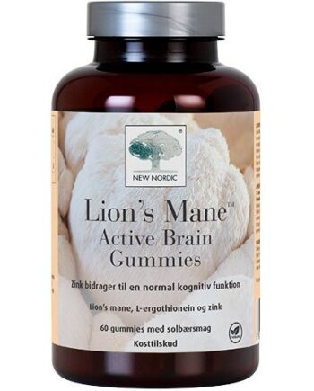 New Nordic Lions Mane Active Brain Gummies  60gum