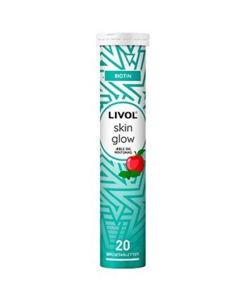 Livol Brusetablet Skin Glow M  æble Og Mint  20tab
