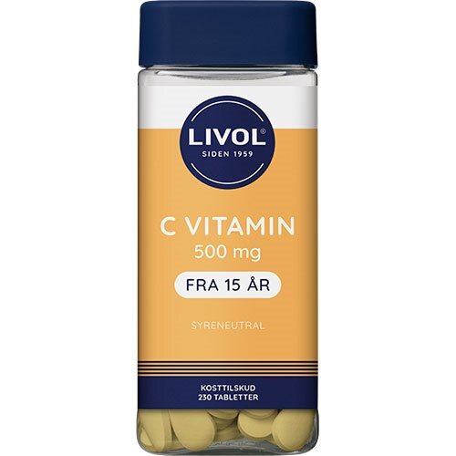 Livol C Vitamin   230 Tabletter