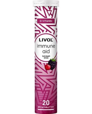 Livol Immune Aid  Skovbær Smag  20tab
