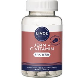 Livol Jern   C Vitamin  140tab