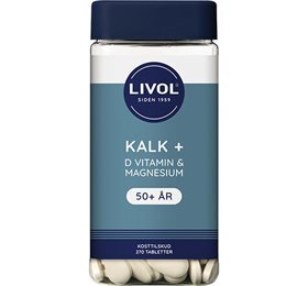 Livol Kalk   D Vitamin   Magnesium  270tab