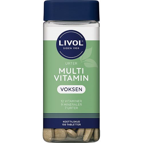 Livol Multivitamin M Urter  150tab