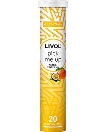 Livol Pick Me Up  Tropisk Smag   20 Tabletter