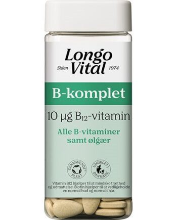 Longo Vital B Komplet   180 Tabletter