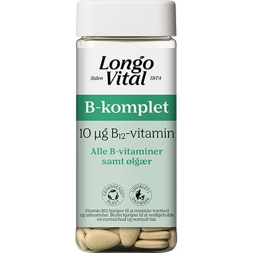 Longo Vital B Komplet   180 Tabletter