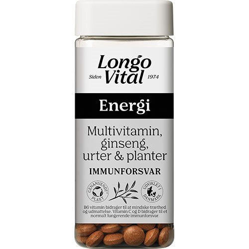 Longo Vital Energi   180 Tabletter