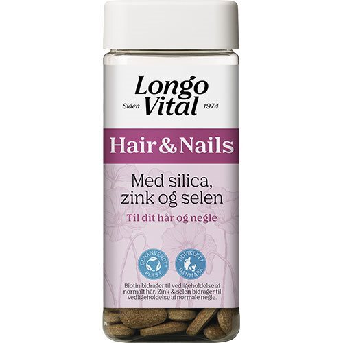 Longo Vital Hair   Nails   180 Tabletter