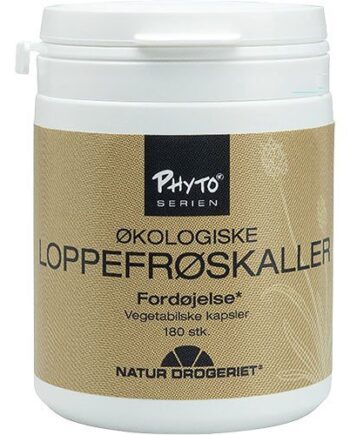 Loppefrøskaller Kapsler økologiske  180 Kapsler