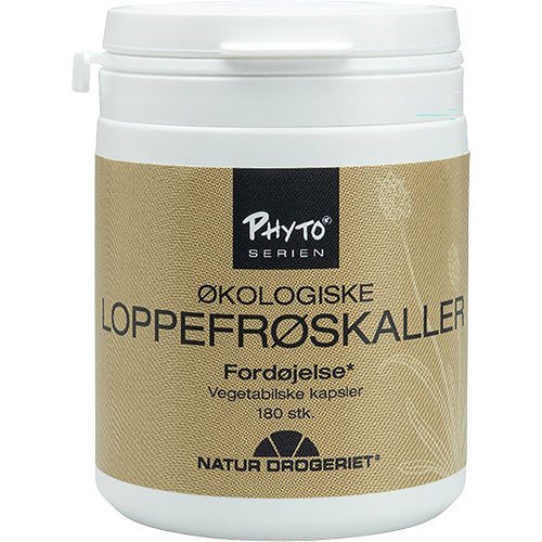 Loppefrøskaller Kapsler økologiske  180 Kapsler