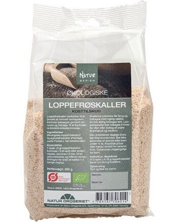 Loppefrøskaller økologisk   250 Gram