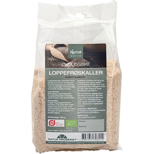 Loppefrøskaller økologisk   250 Gram