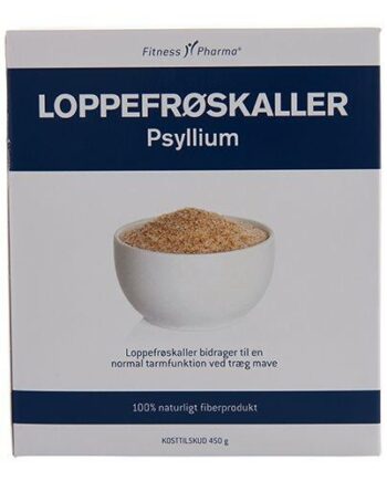 Loppefrøskaller Psyllium Fitness Pharma   450 Gram