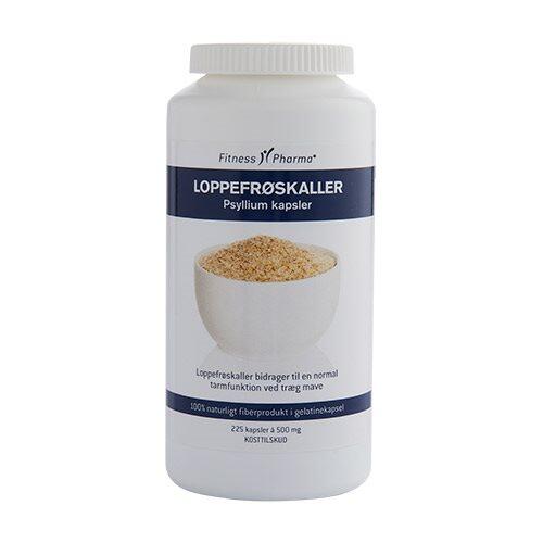 Fitness Pharma Loppefrøskaller Psyllium Fitness Pharma  225kap