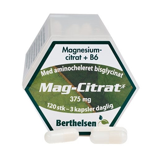 Mag Citrat Berthelsen  120 Kap   110 G