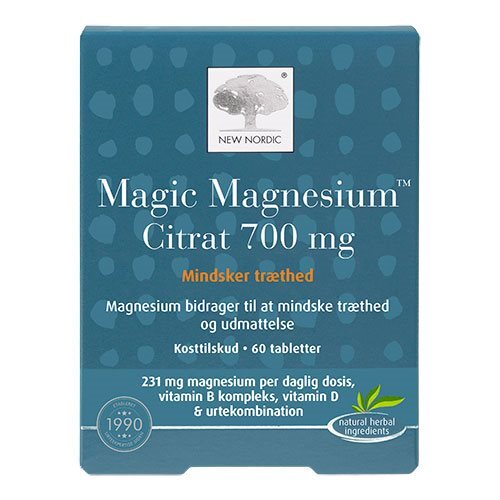 New Nordic Magic Magnesium Citrat  60tab