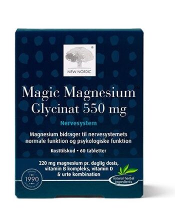 New Nordic Magic Magnesium Glycinat  60tab