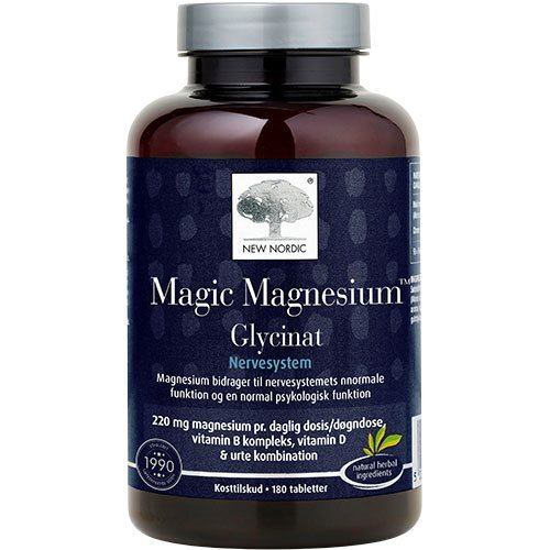 New Nordic Magic Magnesium Glycinat 180tab