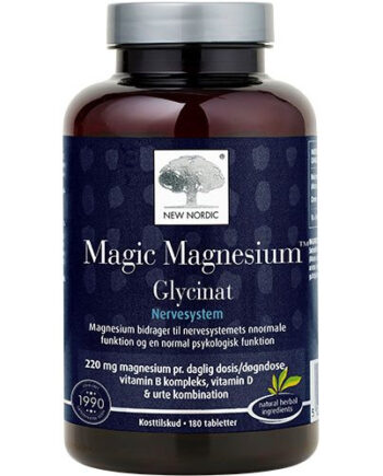 New Nordic Magic Magnesium Glycinat 180 Tabl