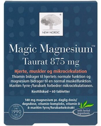 New Nordic Magic Magnesium Taurat  60tab