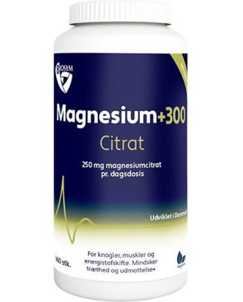 Magnesium 300 Citrat   160 Kapsler