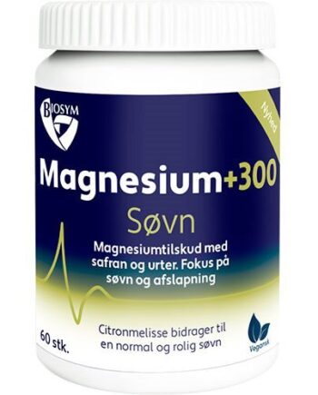 Magnesium 300 Søvn   60 Kapsler