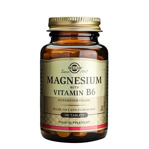 Solgar Magnesium B6  100 Tab 55g