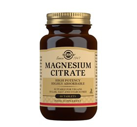 Solgar Magnesium Citrat 200mg 60 Tab