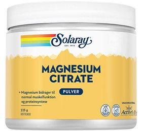 Solaray Magnesium Citrate 225 G