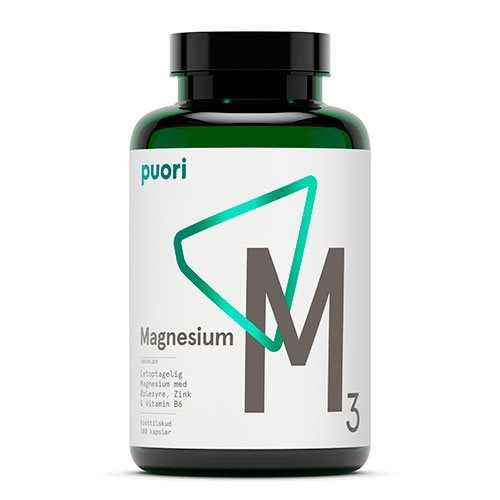 Magnesium M3 Puori   180 Kapsler