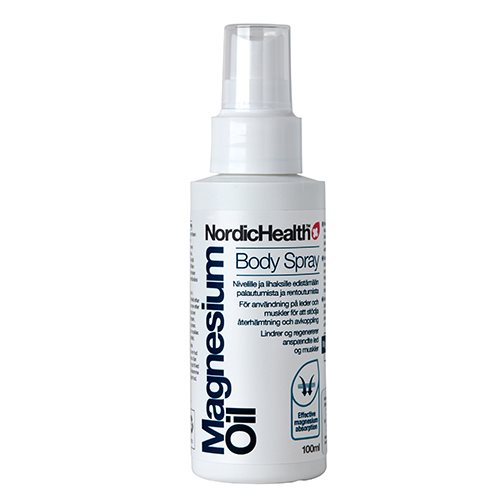 Nordic Health Magnesium Oil Body Spray 100 Ml