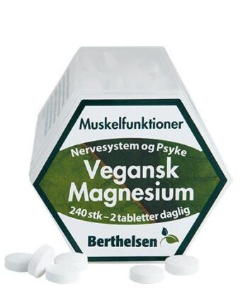 Magnesium Vegansk   240 Tabletter