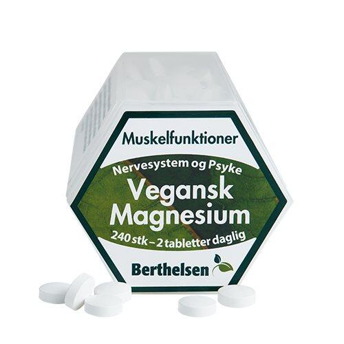 Magnesium Vegansk   240 Tabletter