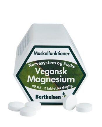 Magnesium Vegansk   90 Tabletter