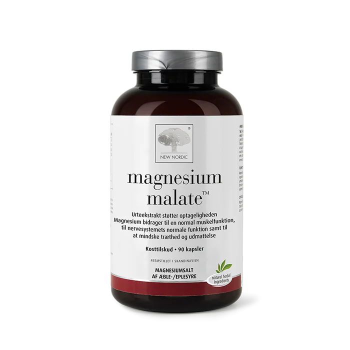 New Nordic Magnesium Malate 90 Kapsler