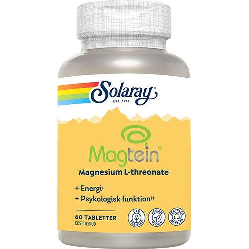 Solaray Magtein Magnesium L Threonate 60 Tabl