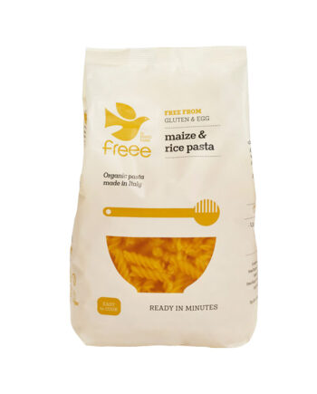 Naturesource Majs   Ris Fusilli Pasta Glutenfri ø  Bull  500 G